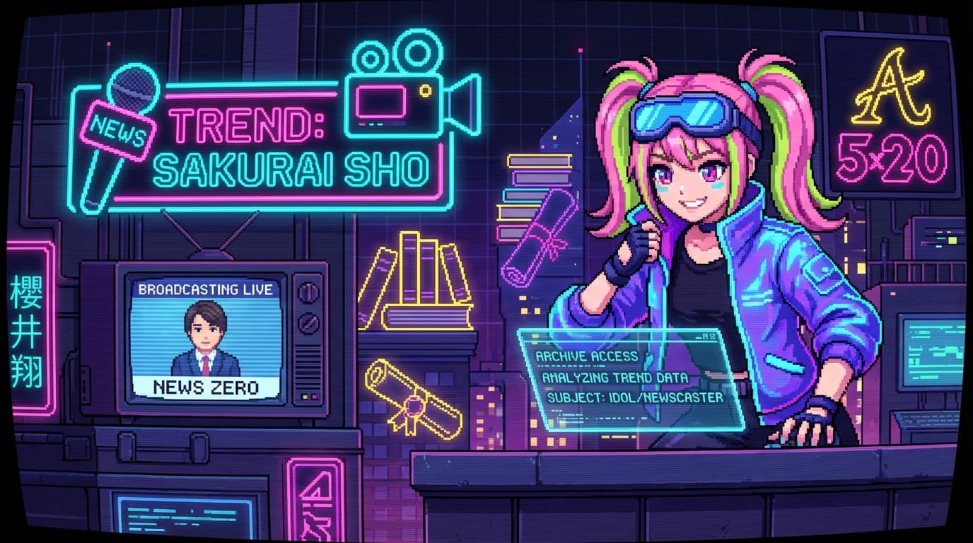 やばっ、櫻井翔がチョベリグに大活躍中っしょ!