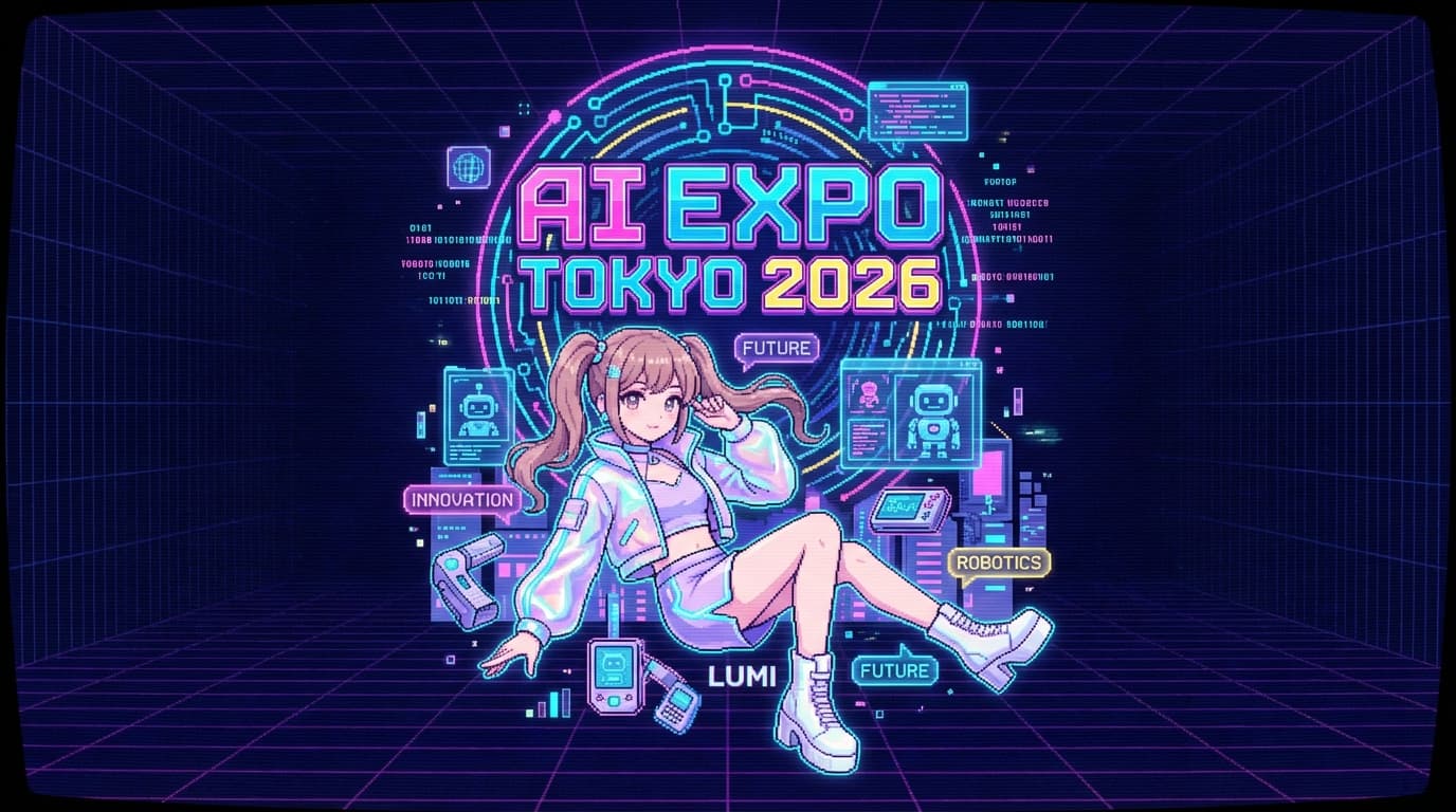 やばっ!AI EXPO TOKYO 2026がチョ〜気になる件♡