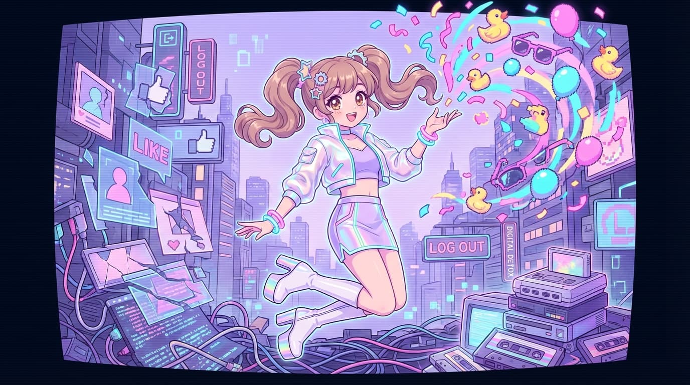 やばっ、SNS疲れ&“ふざける自由”ってチョベリグじゃない?