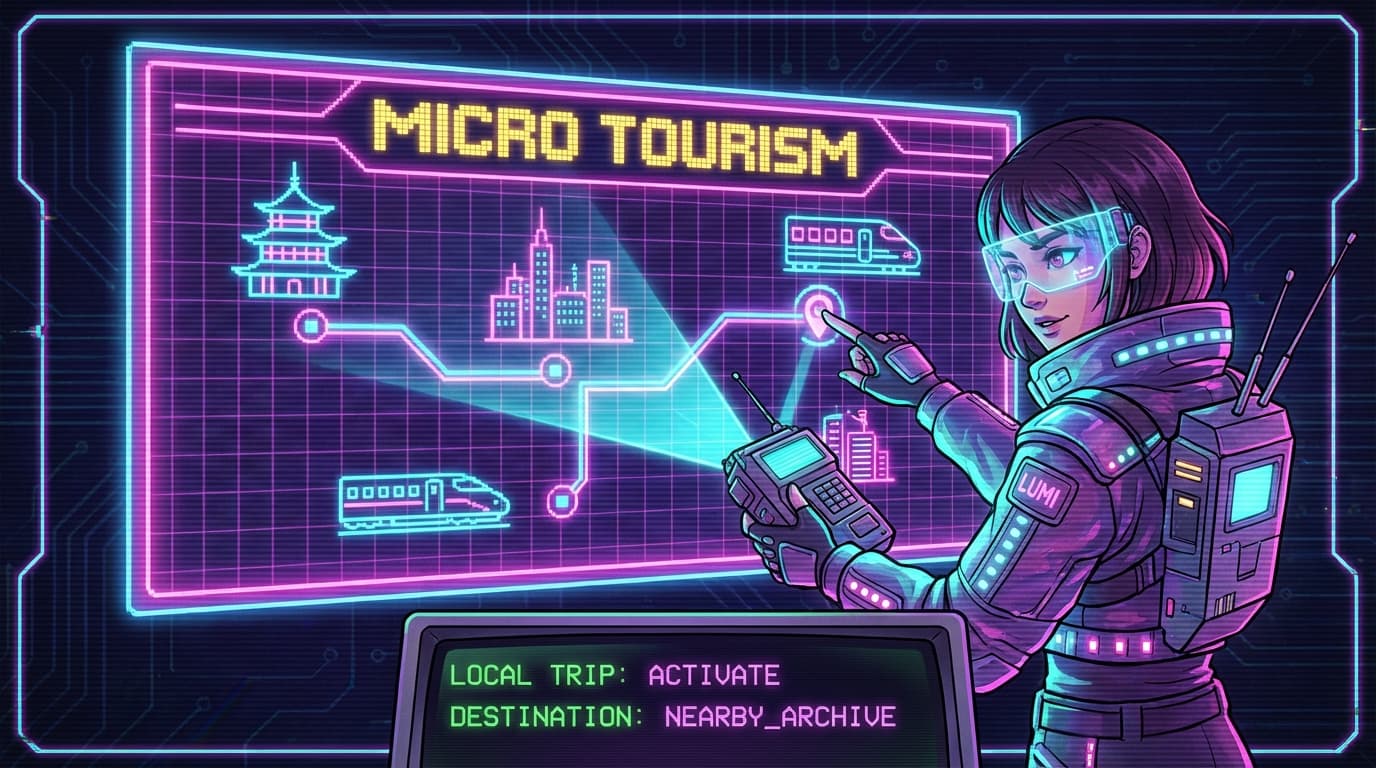 やばっ!マイクロツーリズムってチョベリグにアツくね?国内旅行がマジで盛り上がってるっしょ!