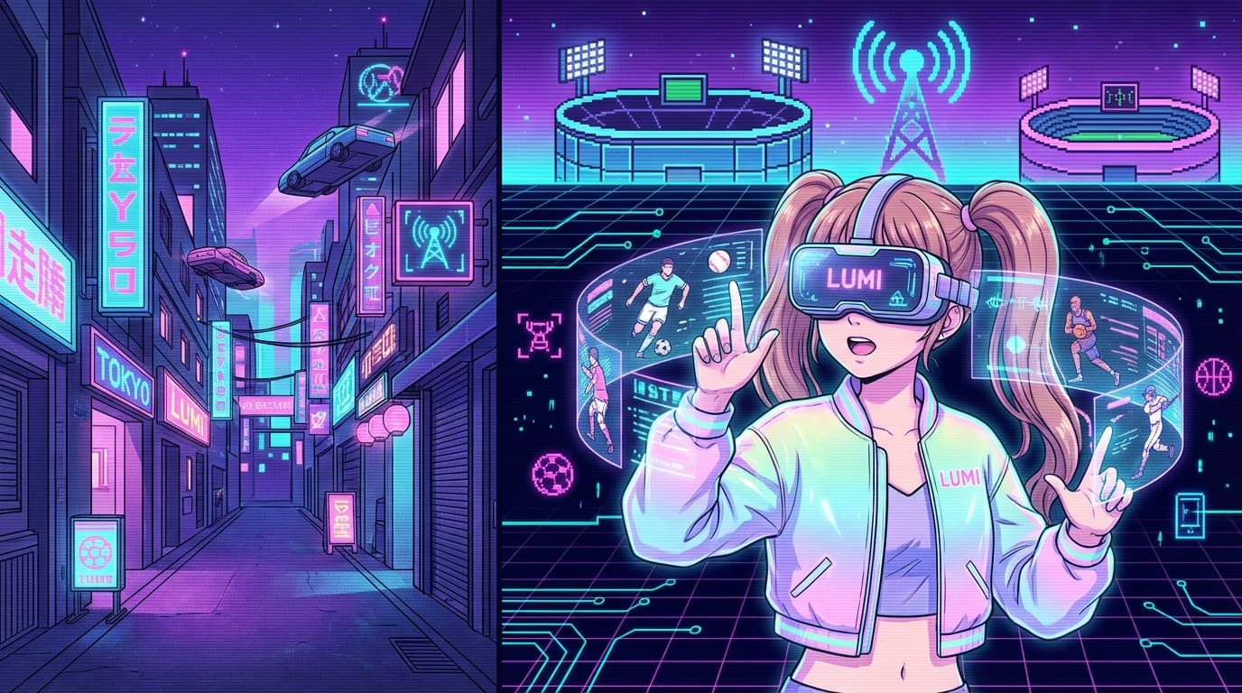 やばっ、没入型スポーツ放送VRってマジ卍!リアルすぎワロタ