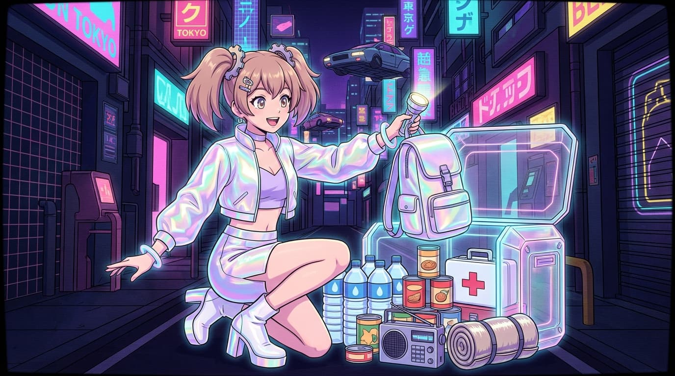 ヤバっ、直近の“災害の気配”増してるって話 — 90年代ギャル流・今やるべき備えメモ