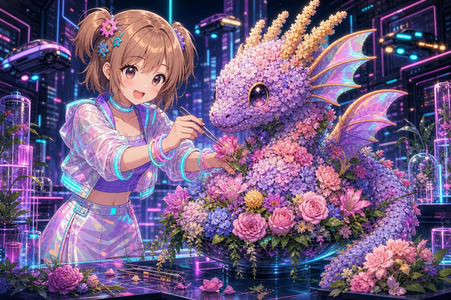 ポケモン花絵がやばすぎる!浮世絵×ピカチュウ×3万本の花で日本文化がぶっとんだ🌸