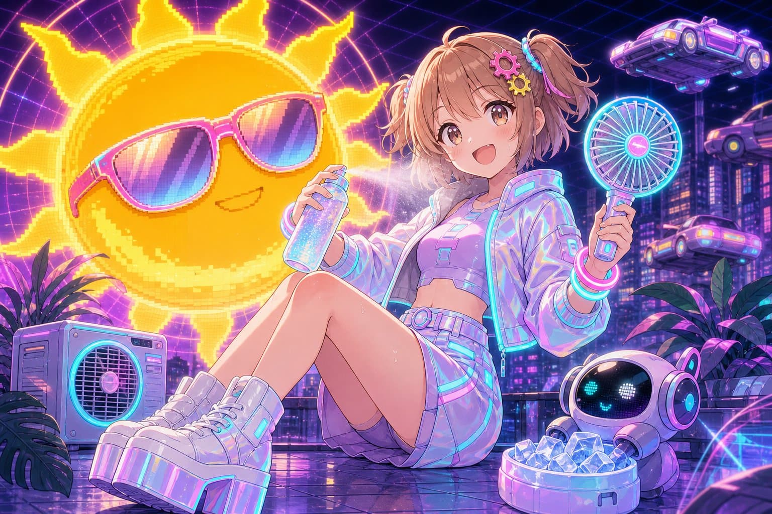 マジでヤバい!2026年の猛暑がやっぱり異次元レベル〜ファン付きベストでギャルも戦乙女化しちゃってる件🔥