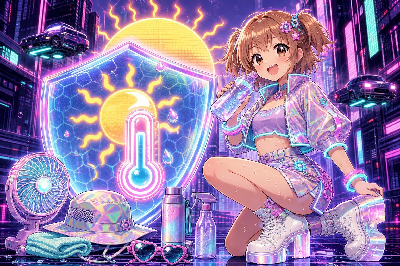 あ、熱中症対策がマジで本気化!?2026年の猛暑は『グッズ戦国時代』〜あたしら女子も本腰で対策しないと大変💦